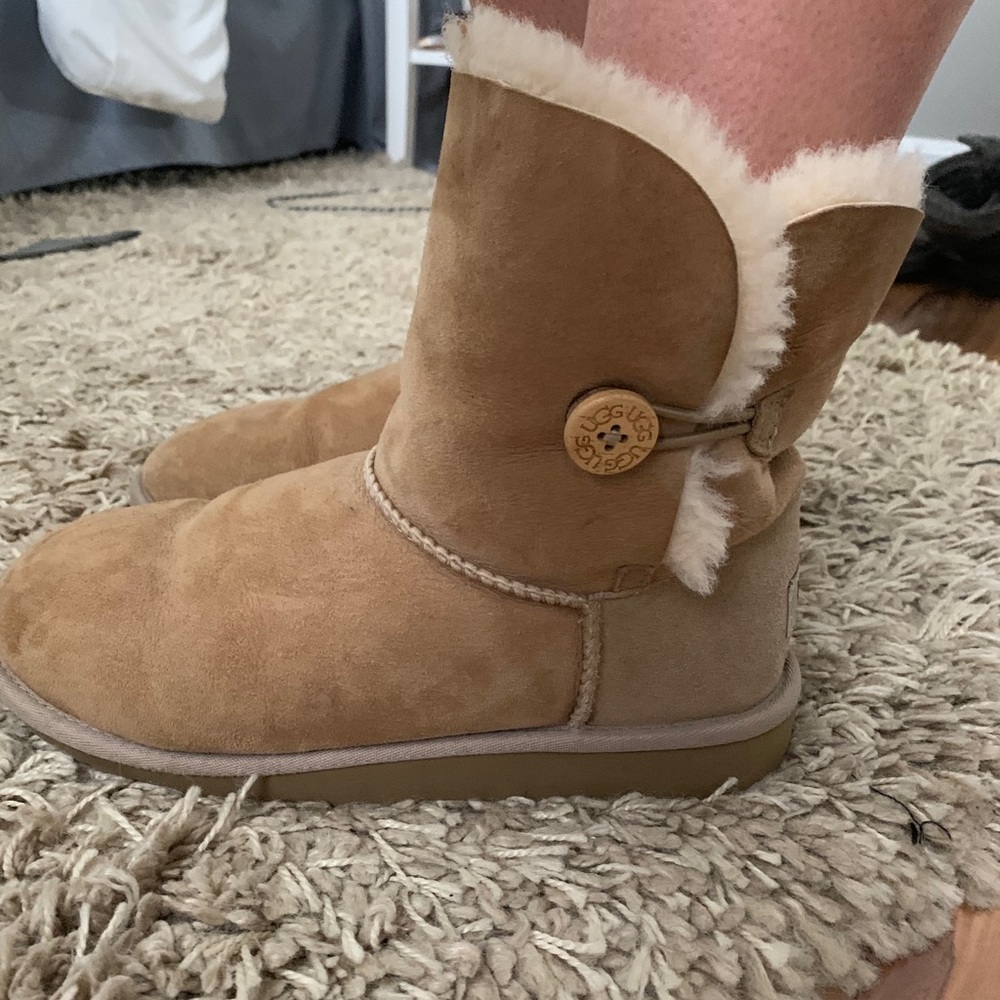 Sand Bailey Button Ugg Boot - image 1
